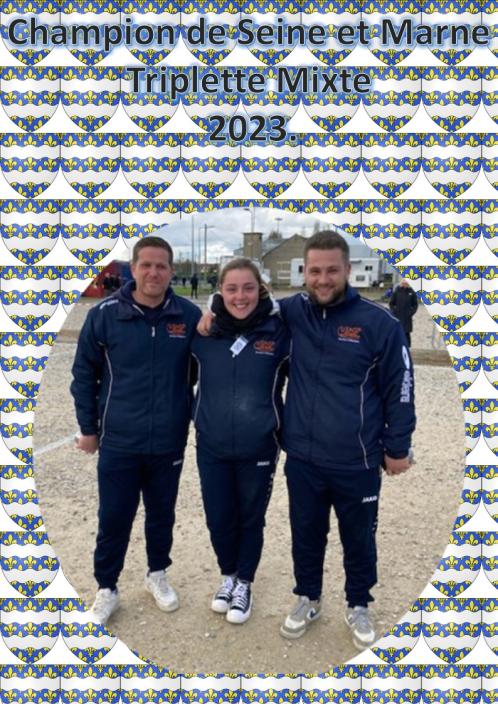 Championnat de Départemental Triplette Mixte