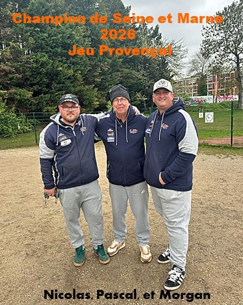 CHAMPIONNAT DÉPARTEMENTAL JEU PROVENCAL 2026