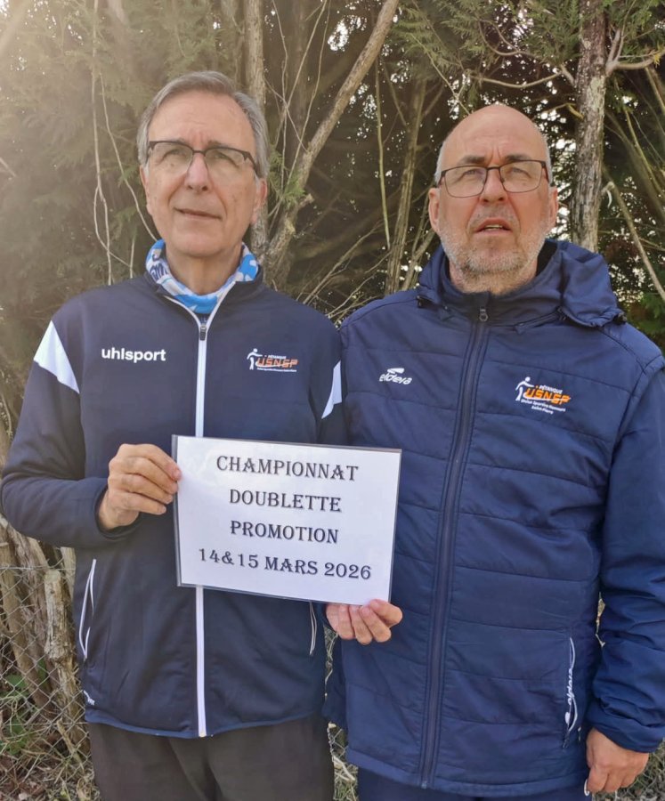 CHAMPIONNAT DÉPARTEMENTAL DOUBLETTE PROMOTION